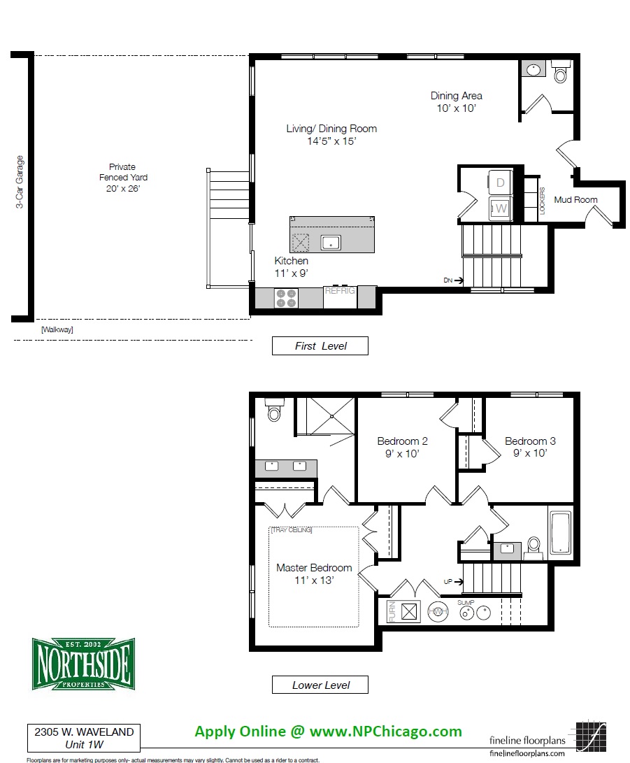 2305 W. Waveland - 1 W